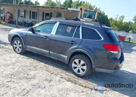 2010 Subaru Outback 2.5I Premium из США, поврежденный, VIN 4S4BRBCC8A3315852